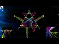 Colorful Pendulum Triangular Style of Polyrhythmic Wave