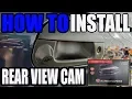 HOW TO INSTALL REAR VIEW CAMERA - FORD F250 REAR TAILGATE HANDLE