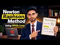 Newton Raphson Method Using While Loop Wolfram Mathematica Lecture 8 Part 1