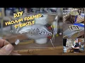 DIY VACUUM FORMED STENCILS FOR CRANKBAIT PAINTING