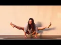 zonsondergang yoga flow op mijn originele nummer \