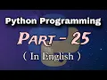 Python Programming Part-25 Substrings and Methods in Python Kapil Joshi Tutorials