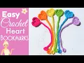 Quick And Easy Valentine Crochet Bookmarks Anyone Can Make