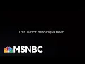 This is Not Missing a Beat Kristen Welker MSNBC