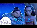 Moana Cheers Up Maui Disney Princess