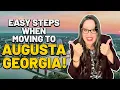 Moving To Augusta Georgia - 6 Steps To Make It Easy