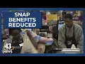 Nevada SNAP benefits will be reduced after March 14