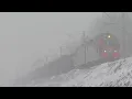 Download Lagu [RZD] 2ES4k-003 with freight train on Dacha Dolgorukova - Polustrovo stretch