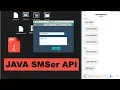 SMS JAVA Application JAR app with API connection
