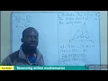 Plane Geometry 1 Angles in a Triangles