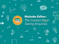 CMS Website Editor - The Contact Page