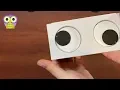 Crazy Eyes Clock -- Gadgetify