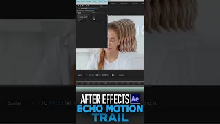 Create motion trail echoes After Effects tutorial Fast