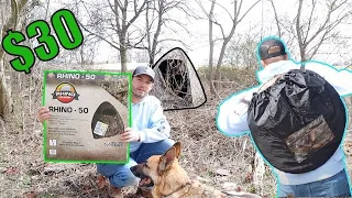 Hunting on a Budget Walmart s Low-Cost Blind Reviewed