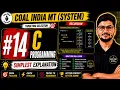 Coal India MT System 2026 C Programming Recursion CIL System One Shot of Imp Topics