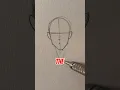 how to draw head