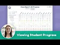 Viewing Student Progress Class Reports Khan Academy Kids Teacher Tools