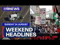 Download Lagu Two killed after stolen car crash; Nationwide pro-Palestine rallies | 9 News Australia