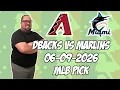 Arizona Diamondbacks vs Miami Marlins 26 MLB Pick Prediction MLB Betting Tips