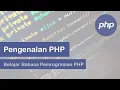 Belajar Bahasa Pemrograman PHP Pengantar PHP