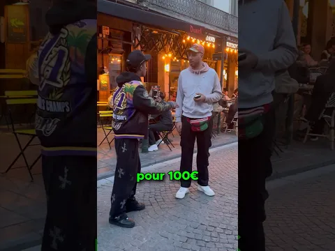 Je prank un inconnu avec 100€ 🤣😭