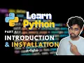 Python Introduction Installation Guide in Tamil Python Part 1 Feat GreensTechnologies