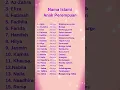 Download Lagu Nama Islami anak Perempuan #shorts #doa #sholawat #storyislami #trending