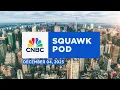 Squawk Pod NYT DealBook Wrapped Alex Karp PM Netanyahu Erika Kirk - 25 Only