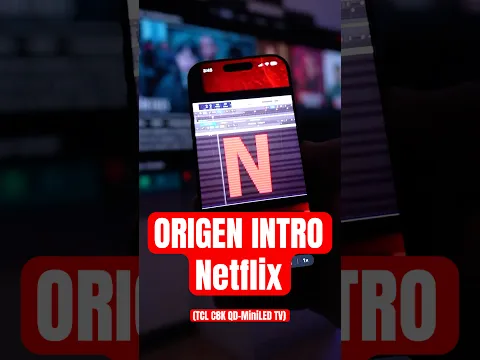 ORIGEN DEL *tu tumm* DE NETFLIX🍿 con la nueva TCL C8K QD-MiniLED TV #tcl #c8k #ad