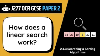 Linear Search 1 3 OCR GCSE Computer Science J277