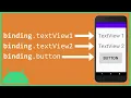 View Binding - Getting Started Differences