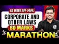 CA Inter Corporate And Other Laws Full Day Marathon CA Inter Laws Sep 2026 CA Chaitanya Jain