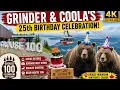 Grouse Mountain Bears 25th Birt ay Grinder Coola Grouse 100 Celebration