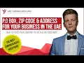 PO Box ZIP Code and Address Systems for your company and business in the UAE