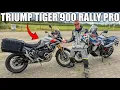 Download Lagu My First Time Riding a Triumph… So We Drag Raced It Against My Africa Twin!
