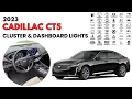 2023 Cadillac CT5 Cluster Display Dashboard Warning Lights Guide