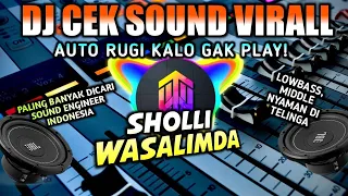Download (Hd Quality) DJ CEK SOUND PEMBUKA ACARA ISLAMI PALING DI CARI SOUND ENGINEER INDONESIA 🔊 MP3