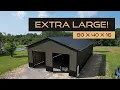 80X40 Pole Barn Overview Extra Large Holland NY