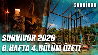 Survivor Türkiye 2026 | 6. Hafta 4. Bölüm Özeti @SurvivorTurkiye