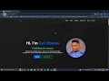 full stack developer portfolio Intro