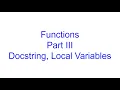 Introduction to Functions 3 Learn Python From Scratch 14 Kovolff