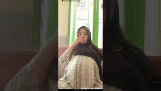 big belly pregnant with twins hijab live