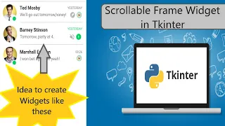 How to create a Scrollable Frame in tkinter Tamil Pybits Part-7
