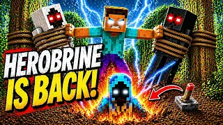 HEROBRINE IS BACK 😱 FULL STORY AFTER 500 YEARS | BIGGEST FIGHT WITH ENTITY 303 AND ENTITY 606