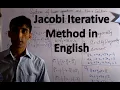 Jacobi Iterative Method in English