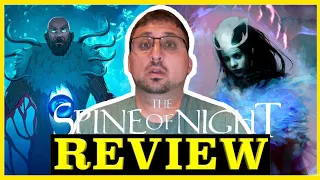 the spine of night 2021 retro animated fantasy epic mini movie review