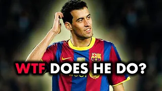 how sergio busquets tricked everyone into thinking he doesnt do anything