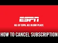 How to Cancel ESPN Subscription FAST Step-by-Step Guide to Unsubscribe from ESPN Unlimited