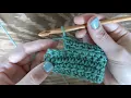 How To Decrease In Linked Double Crochet