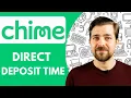 Chime Direct Deposit Time 2025